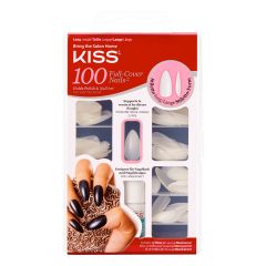 Kiss 100 Full Cover Nail Kit Stiletto Kunstnägel