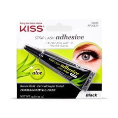 Kiss Strip Lash Adhesive mit Aloe (dunkel)