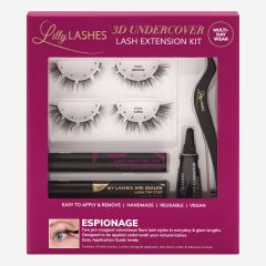 Lilly Lashes 3D UnderCover Lash System Kit Espionage