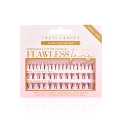 Tatti Lashes Individual Lashes Flawless Fans Single Length 16mm