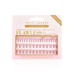 Tatti Lashes Individual Lashes Flawless Fans Single Length 12mm