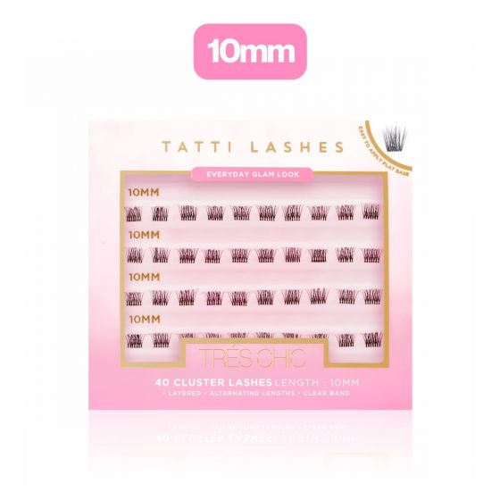Tatti Lashes Individual Lashes Tres Chic Single Length 10mm